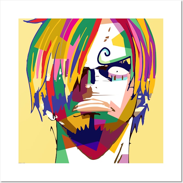 Sanji One Piece Wall Art by BarnawiMT